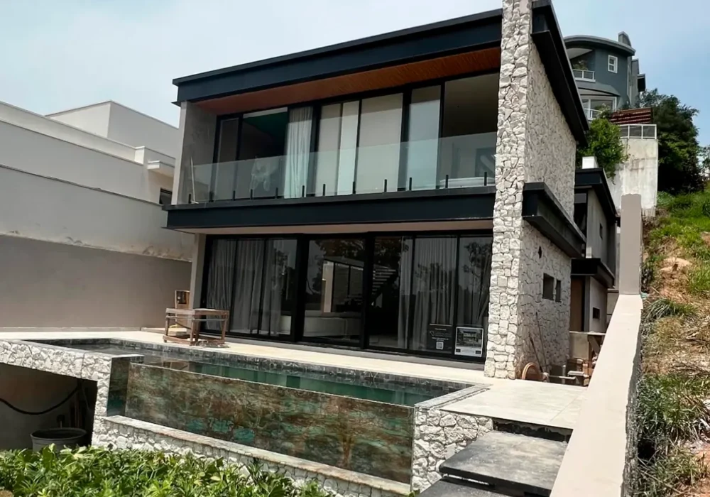 Casa em estrutura metálica