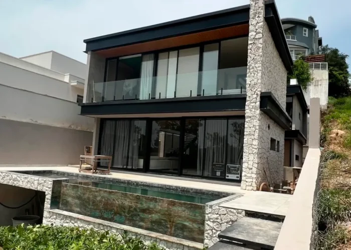 Casa em estrutura metálica